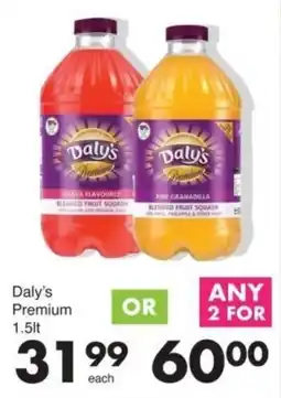 Save Daly's Premium offer