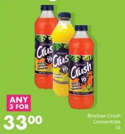 Save Brookes Crush Concentrate offer