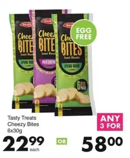Save Tasty Treats Cheezy Bites offer