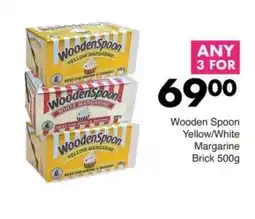Save Wooden Spoon Yellow/White Margarine offer