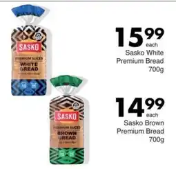 Save Sasko White Premium Bread offer
