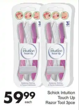 Save Schick Intuition Touch Up Razor Tool offer