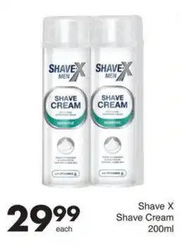 Save Shave X Shave Cream offer