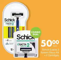 Save Schick Exacta 2 System Razor Kit offer