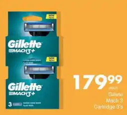 Save Gillette Mach 3 Cartridge 3's offer