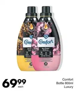 Save Comfort Bottle 800ml Luxury offer