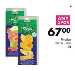 Save Rhodes Nectar Juice offer