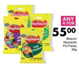 Save Beacon Maynards Pre Packs offer