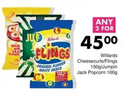 Save Willards Flings offer