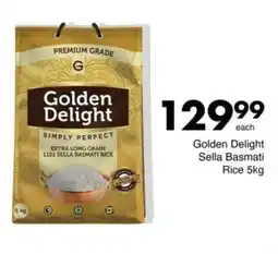 Save Golden Delight Sella Basmati Rice offer