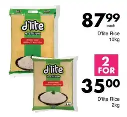 Save D'lite Rice offer