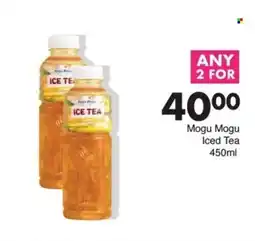 Save Mogu Mogu Iced Tea offer