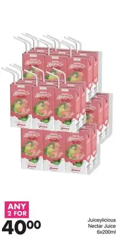 Save Juiceylicious Nectar Juice offer