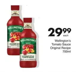 Save Wellington's Tomato Sauce offer