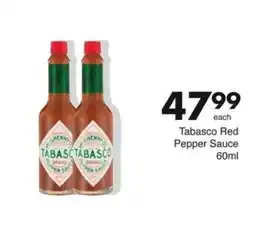 Save Tabasco Red Pepper Sauce offer