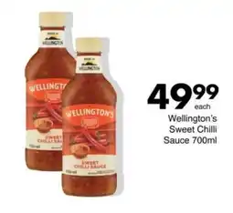 Save Wellington's Sweet Chilli Sauce offer