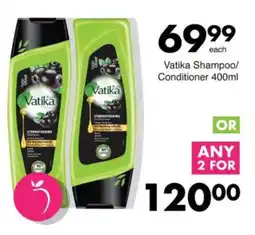 Save Vatika Shampoo/Conditioner offer