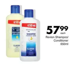Save Revlon Shampoo/Conditioner offer