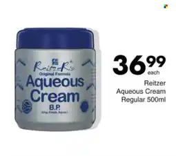 Save Reitzer Aqueous Cream offer