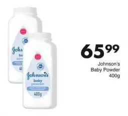 Save Johnson's Baby Powder offer