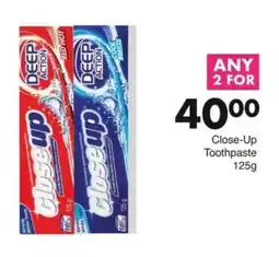 Save Close-Up Toothpaste offer