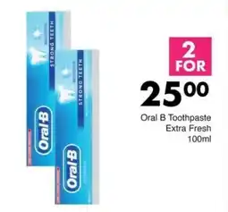 Save Oral B Toothpaste Extra Fresh offer
