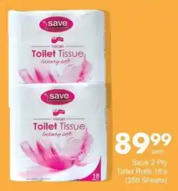 Save Save Toilet Tissue offer