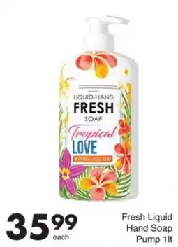Save Fresh Liquid Hand Soap offer
