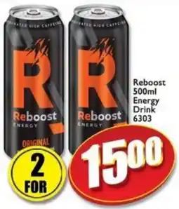 A5 Cash & Carry Reboost Energy offer