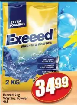 A5 Cash & Carry Exceed Washing Powder offer