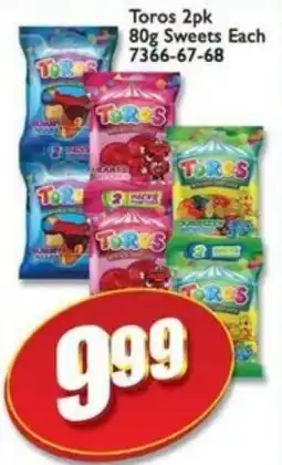 A5 Cash & Carry Toros Sweets offer