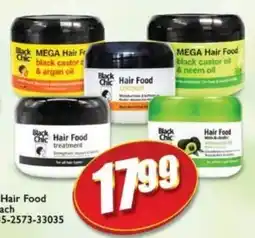 A5 Cash & Carry Black Chic Hair Food offer