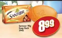 A5 Cash & Carry Santoor Soap offer