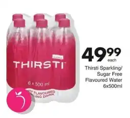 Save Thirsti Sparkling Sugar Free Flavoured Water offer