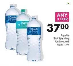 Save aQuelle Still/Sparkling Unflavoured Water offer