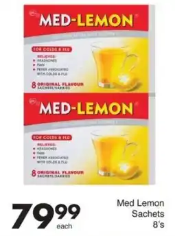 Save Med Lemon Sachets offer