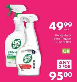 Save Handy Andy Cream Spray / Handy Andy U-Pro offer
