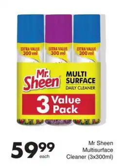 Save Mr Sheen Multisurface Cleaner offer