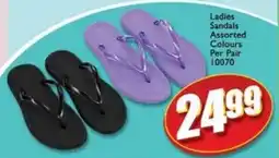 A5 Cash & Carry Ladies Sandals Assorted offer