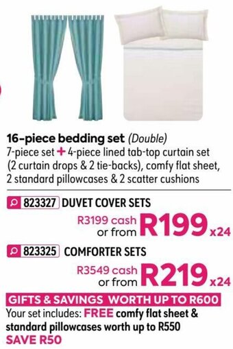 HomeChoice Duvet Cover Sets offer