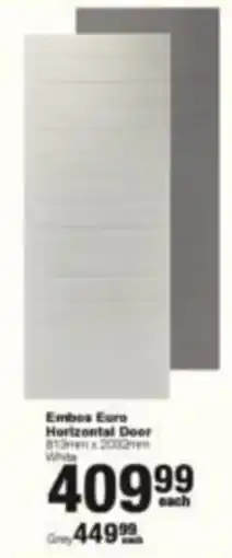 Build It Embos Euro Horizontal Door offer