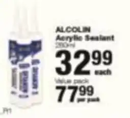Build It ALCOLIN Acrylic Sealant offer