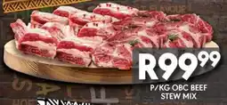 OBC Meat & Chicken OBC BEEF STEW MIX offer