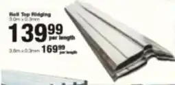 Build It Roll Top Ridging offer