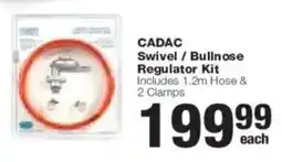 Build It CADAC Swivel / Bullnose Regulator Kit offer
