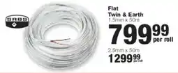 Build It SABS Flat Twin & Earth offer
