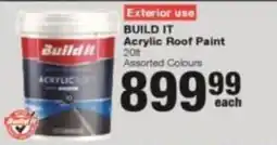 Build It Build It Acrylic Roof Paint Assorted offer