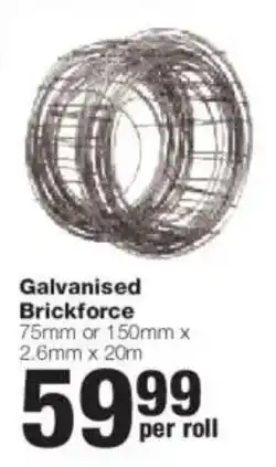 Build It Galvanised Brickforce offer