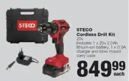 Build It STECO Cordless Drill Kit offer