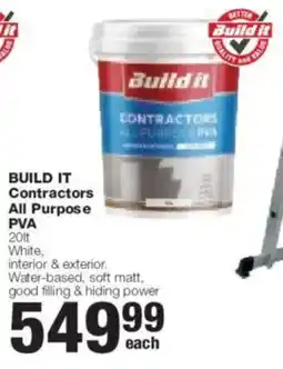 Build It BUILD IT Contractors All Purpose PVA offer